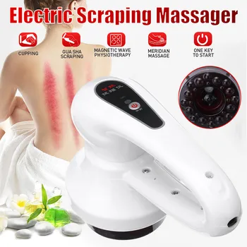 

USB Electric Cupping Stimulate Acupoint Body Slimming Massager Guasha Scraping Detoxification Therapy Vacuum Suction Massager