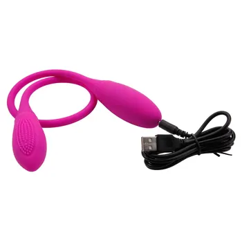 

PRETTY LOVE BI-014327 Dual-head Waterproof Multi-level Speed Automatic Vibration Massager Purple Health99