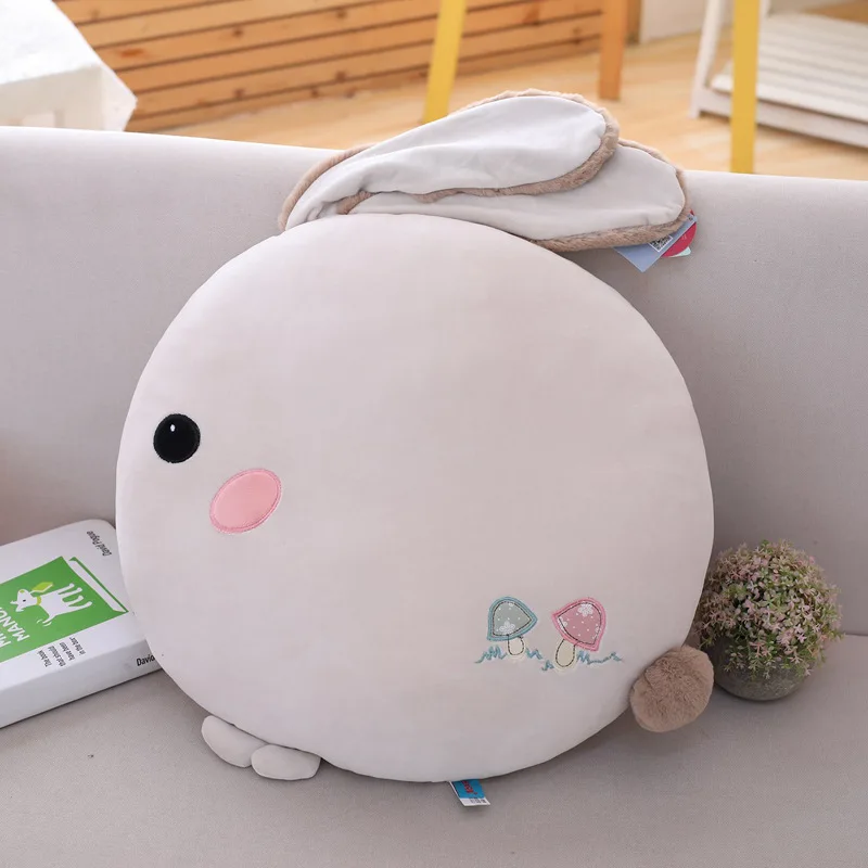 Аниме, плюшевая игрушка с кроликом Lala, милая девочка, мягкая маленькая белая кукла с кроликом на день рождения, детский подарок на Рождество XC031