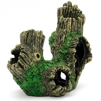 

Shrimp Hideout House Breeding House Simulation Tree Root Aquarium Landscape Resin Crafts Fish Tank Decorations Shrimp Shelter