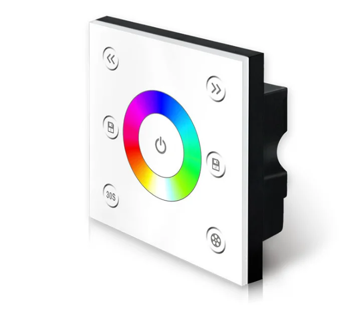 AC85V-265V светодиодный настенный DMX512 консоль мастер Сенсорная панель контроллер затемнения/CCT/RGB/RGBW диммер для светодиодной ленты светильник