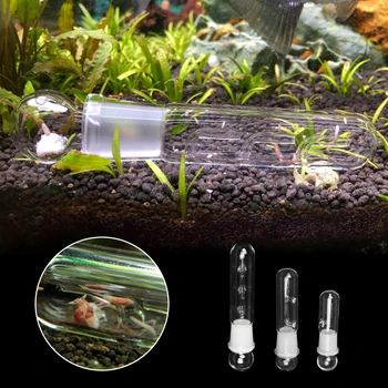 

1Pc 1/2/3 Hole Aquarium Worm Trap Aquarium Cleaner Tool Aquatic Planaria Catcher Glass Fish Tank Pest Catch Trap