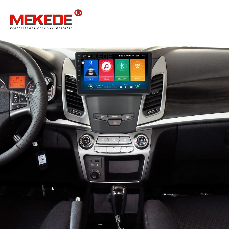 MEKEDE Android 9,0 Автомобильный DVD Радио Для SsangYong Korando Actyon gps Навигация экран Радио Аудио мультимедийный плеер