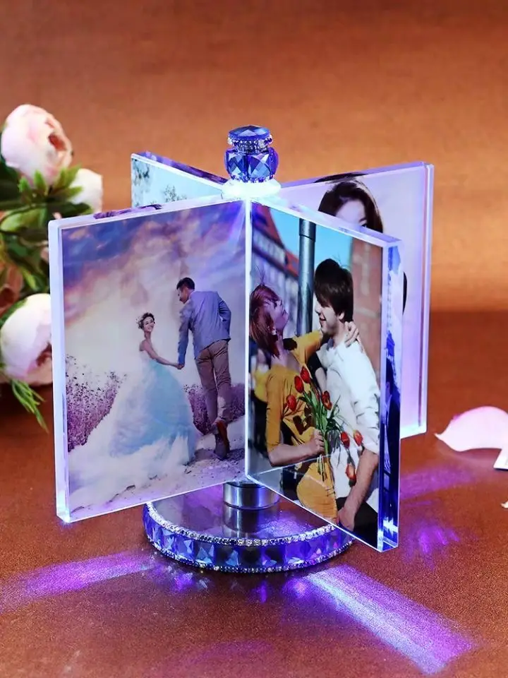 Рамка для фото под заказ на заказ фоторамка с светильник, подарок подруге матери подарок жены Свадебный декор