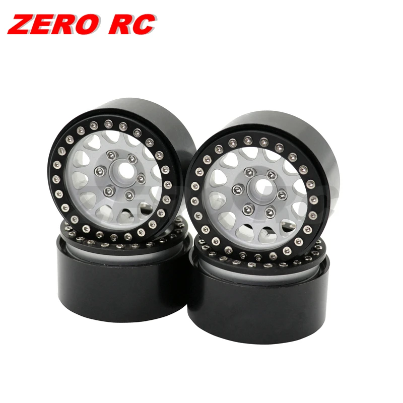 ձ 1/10 RC , 1.9 ġ   , 1:10 ũѷ  SCX10 III Capra Traxxa TRX4 TRX6 , 12mm  Ʈ, 4 