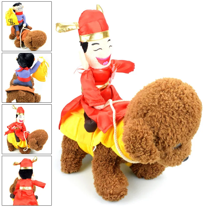 Костюм для домашних животных ковбой, наездник для верховой езды разработан с денежным кошельком украшение реквизит игрушка для кошки собаки щенка AIA99