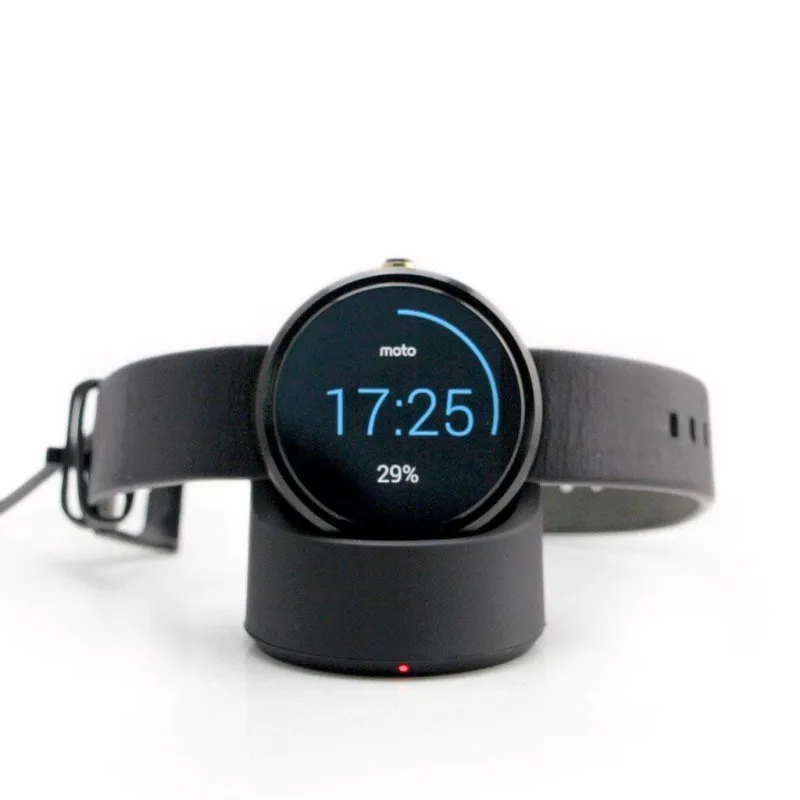

Hot Smartwatch Charging Dock Portable Table Wireless Charger Adapter For Moto 360 1st 2nd Watch