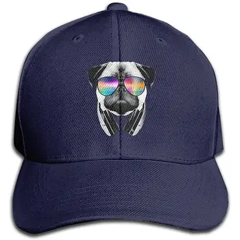 

DJ Dog Vintage Adjustable Baseball Cap Cotton Denim Dad Hat Cap