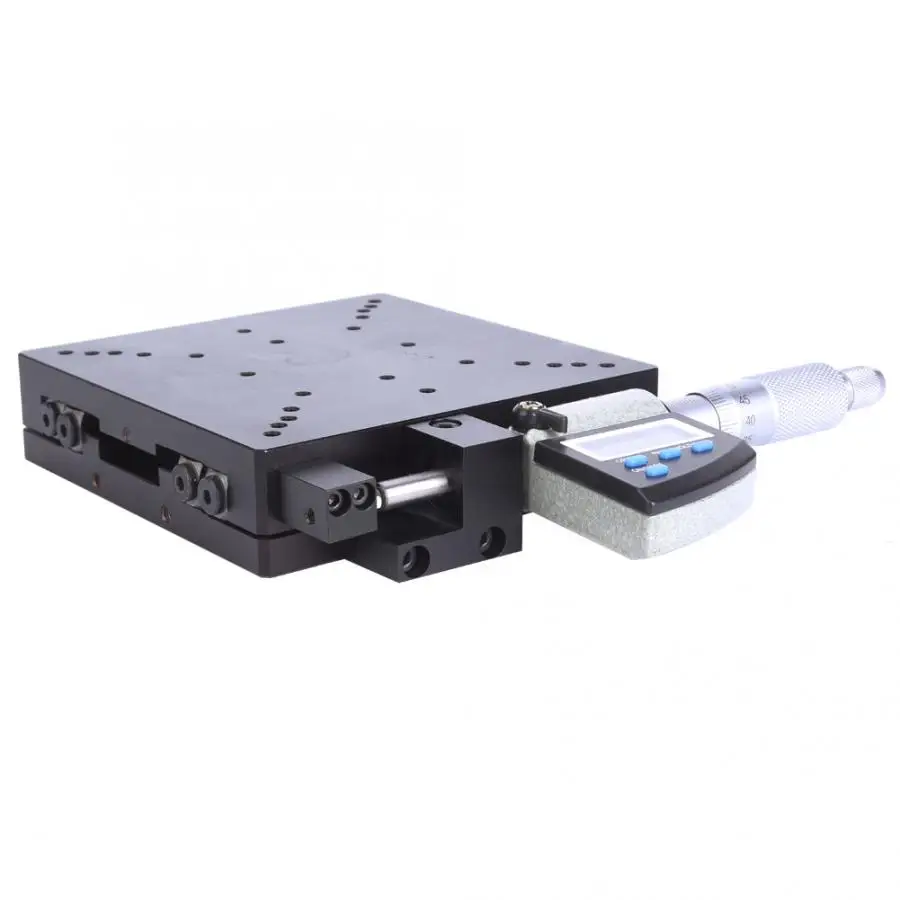 Микрометр платформа SEMX120-AS микрометр платформа цифровой дисплей 120x120 мм 0,001 мм линейный перевод сцены