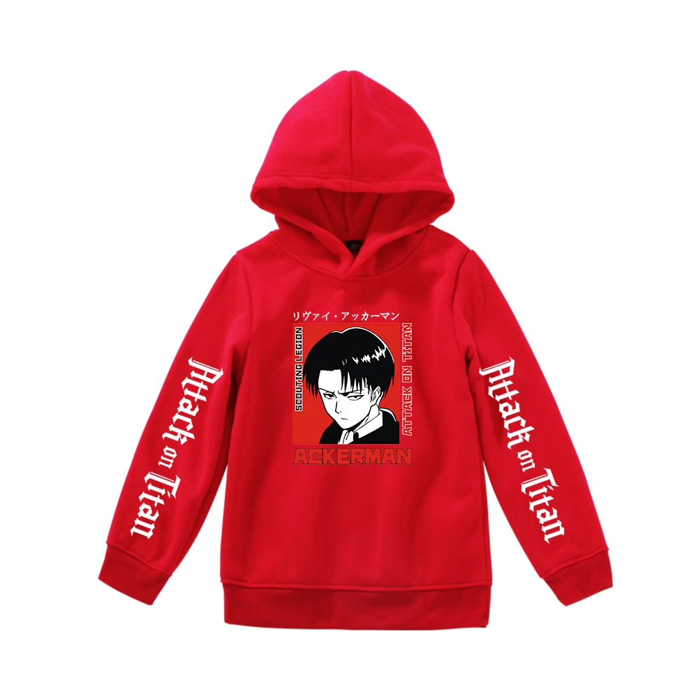 kid in sweatshirt vine 2021 Boys Girls Hoodie Sweatshirt Japan Anime Attack On Titan Cosplay Custome Autumn Children Cotton Fleece Harajuku Tracksuit hoodie for baby boy
