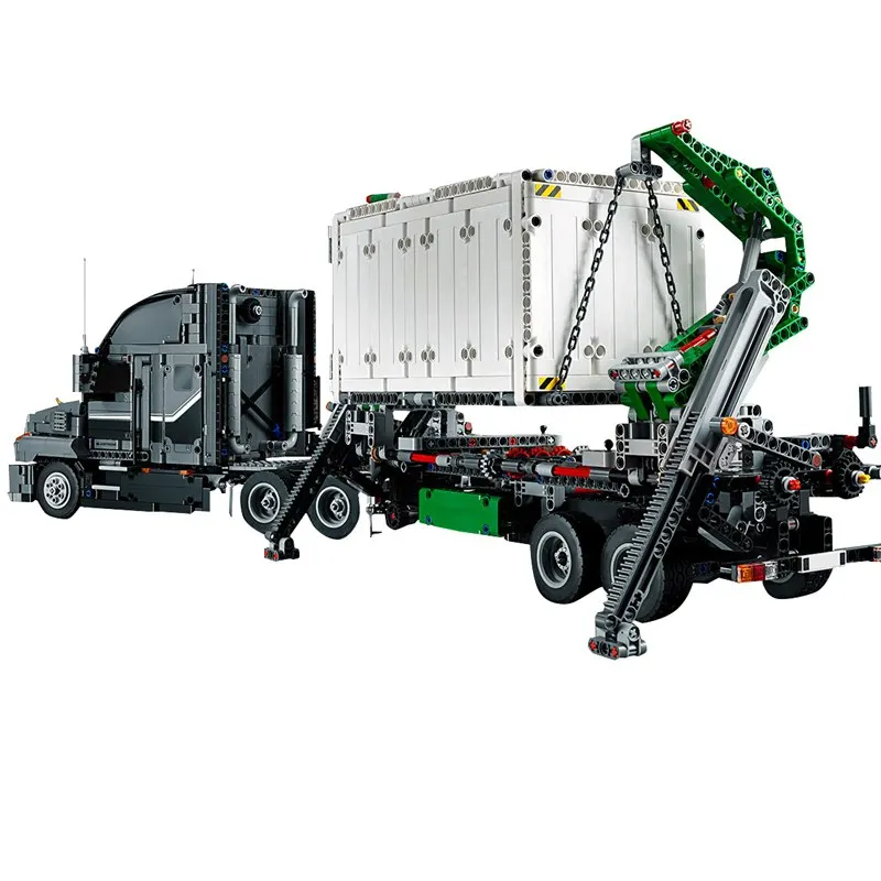 Lepinblocks Technic 20076 The Mack Big Truck, 2907 шт., строительные блоки для автомобилей, игрушки для детей, техническая машина, совместимая с 42078, подарок