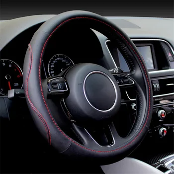 

Car Steering Wheel Cover Breathable Anti-skid Car Steering Wheel Protective Cover For Most Models Of Car Interior Accessories