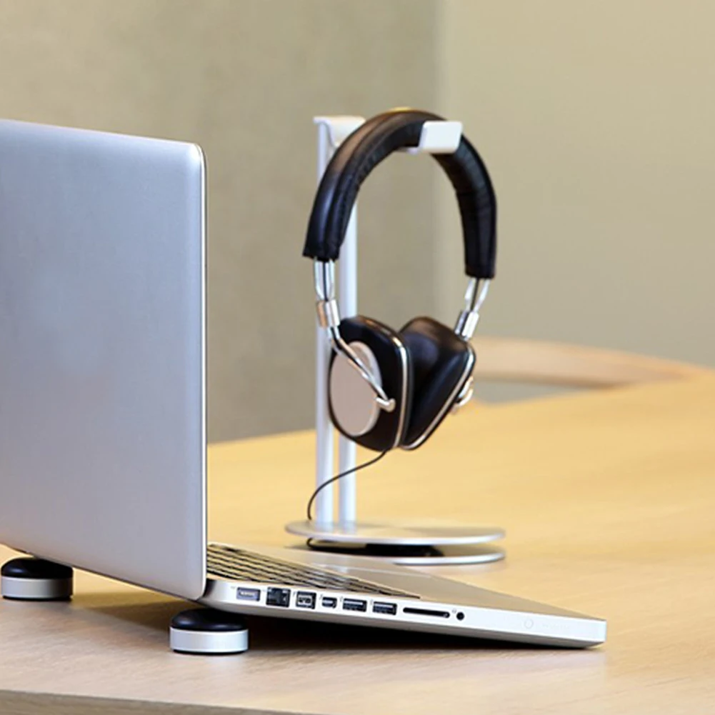 Anti Slip Headphone Bracket Video Stand Display Shelf Aluminum Alloy Hook Pratical Multifunctional Holder Desktop Head Mounted