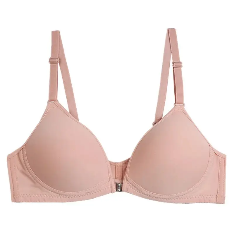 Fashion Bra Spring And Summer Seamless Sexy Front Button Bra