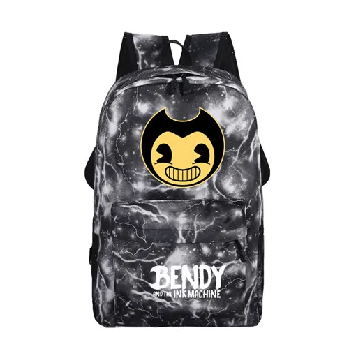 Style 11 Bendy чернильная машинка школьные сумки рюкзак для ноутбука Mochila Feminina мальчики девочки обратно в школьный подарок день пакет - Цвет: Style 11