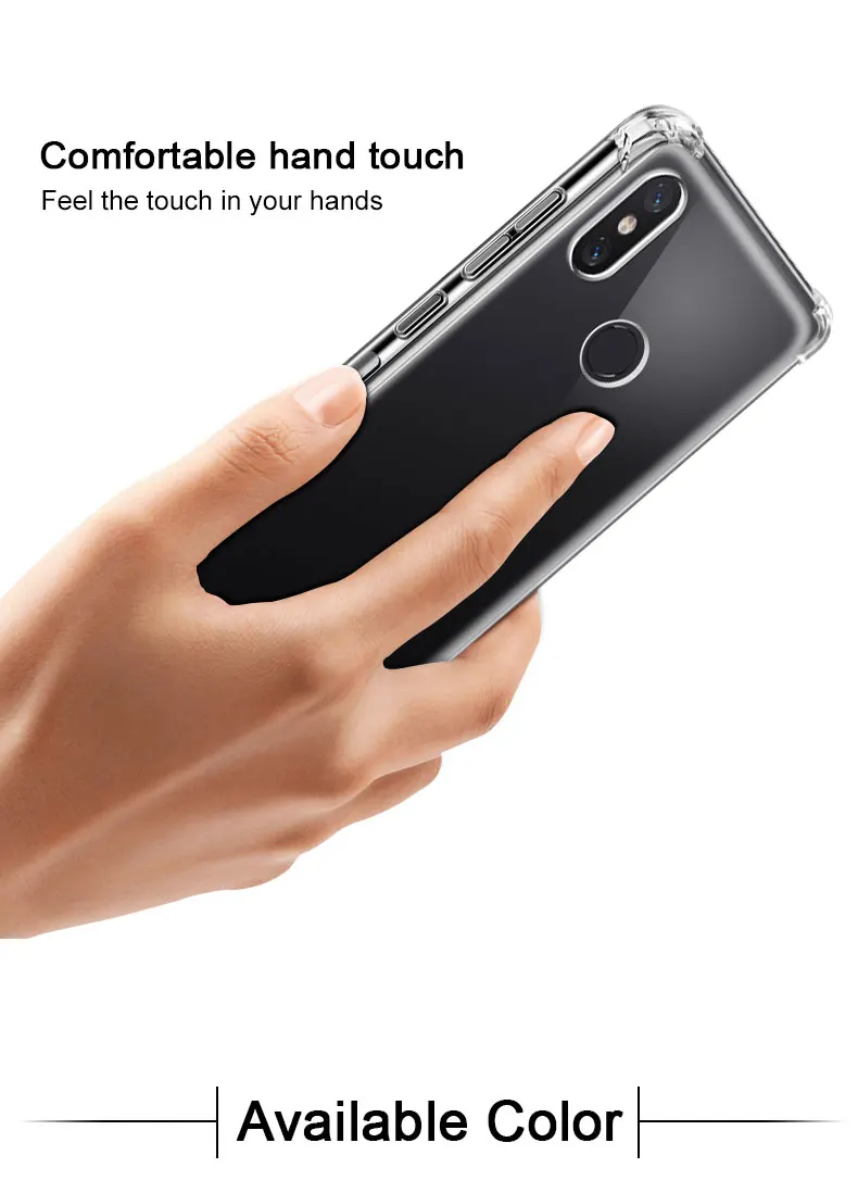 Enhanced Air Cushion Silicone TPU Phone Case