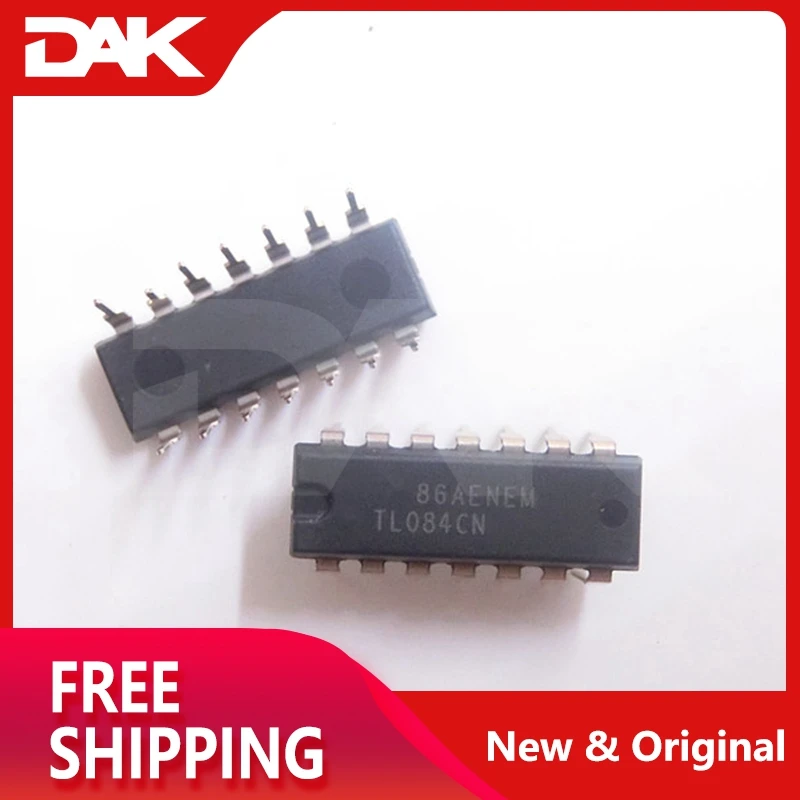 10 шт. TL084CN входной полевой транзистор JFET Операционные усилители IC чип DIP14