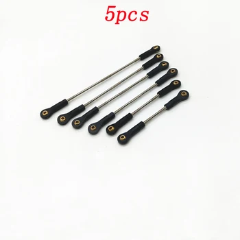 

5pc RC Car Boat DIY Model M2 M3 Ball Head Buckle Pushrod Assembly Kit Connecting Linkage Rod End Hole Distance 115-130mm 34-45mm