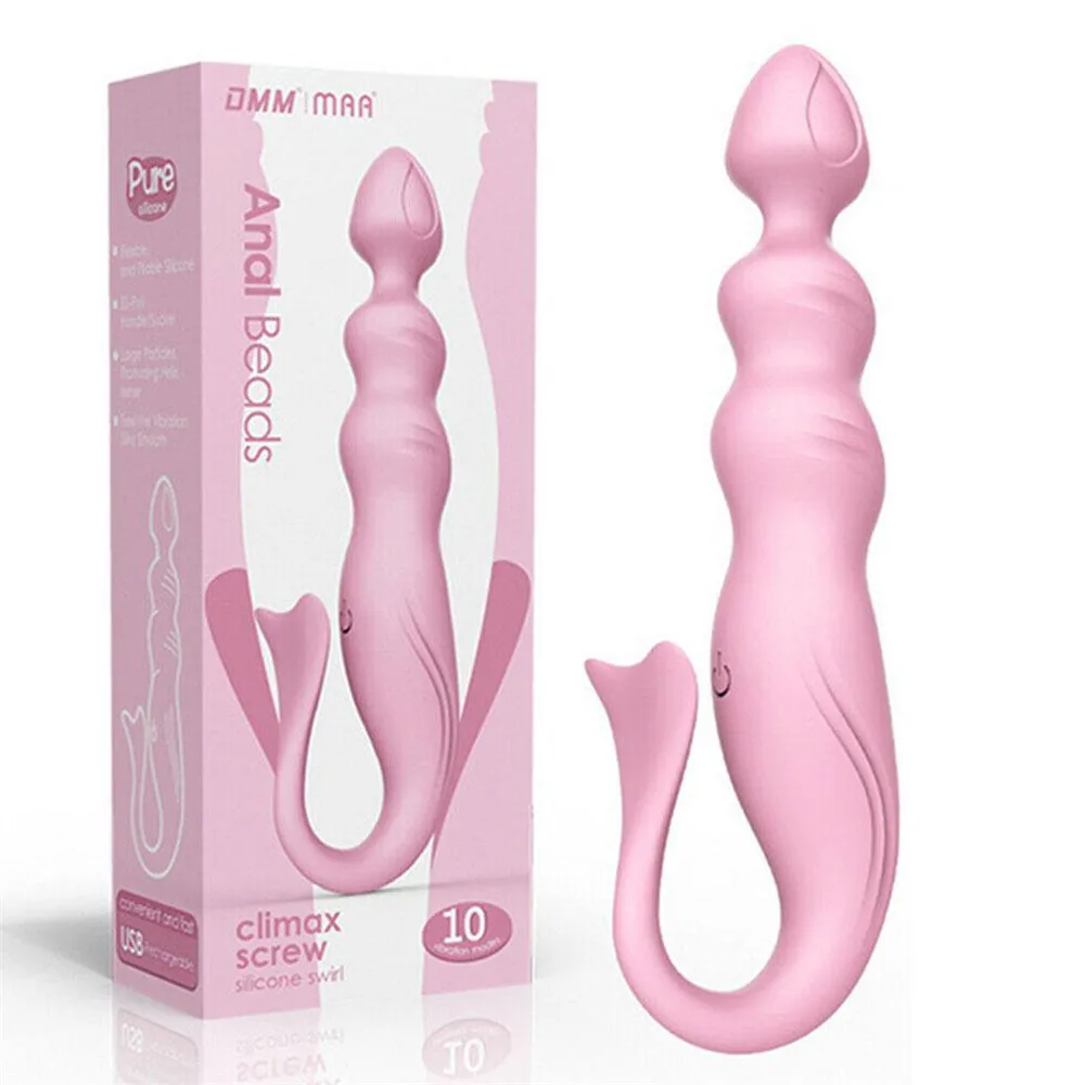 Machine-Female-Masturbation-Waterproof-Anal-Beads-Stimulator-Adult-Sex-Products