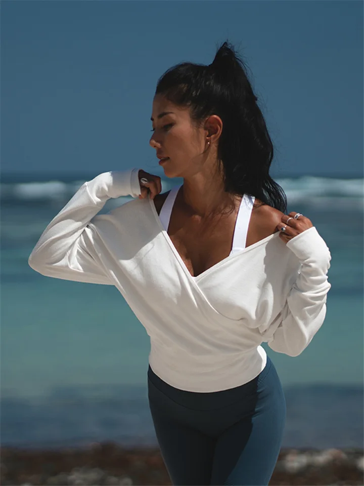 slouchy workout tops