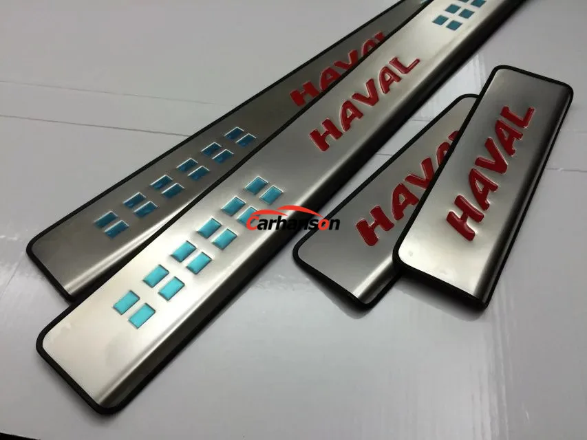 Для Haval Hover H6 Coupe Накладка на порог из нержавеющей стали, накладка на накладка, защита для автомобиля, наклейка, аксессуары для стайлинга автомобилей