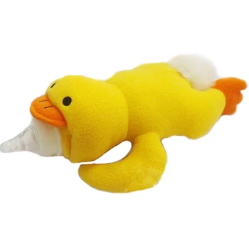 

Prevent Break Milk Bottle Bag Baby 3D Cartoon Duck Plush Animal Bottle sets