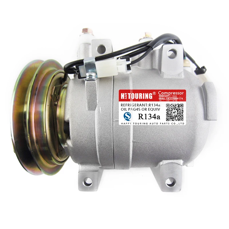 DKV14C AC компрессор для Kia Sportage 2.0L 1995 1996 1997 1998 1999 2000 2001 2002 R03703, 0K01A-61-450A/0K01A 61 450A/0K01A61450A