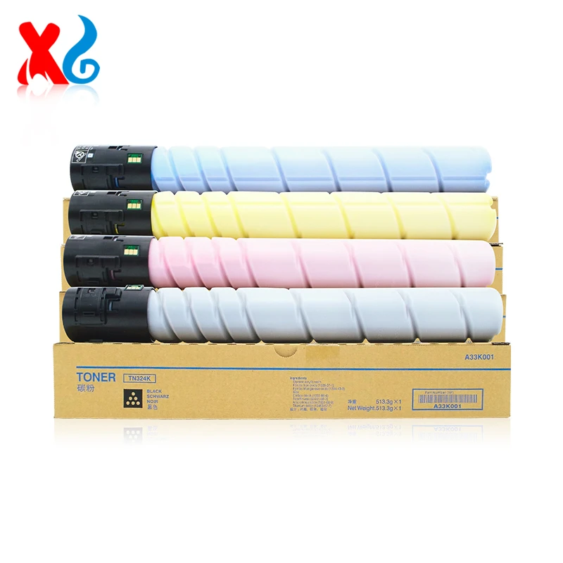 Tn-324 Tn-512 Toner Cartridge For Konica Minolta Bizhub C258 C308 C368 C454e  C458 C554e Cmyk - Toner Cartridges - AliExpress