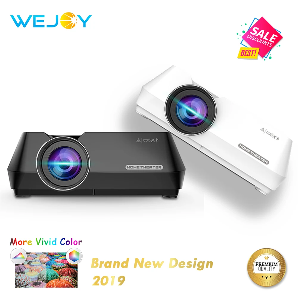 Мини проектор Wejoy GT8 портативный беспроводной дисплей синхронизация