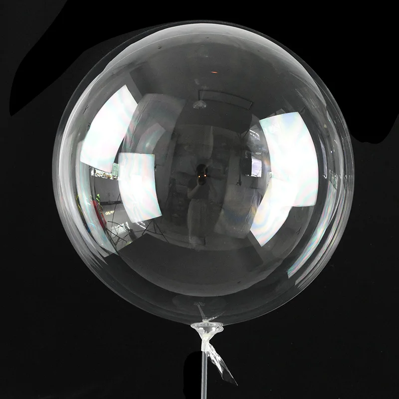 10pc 10/12/18/20/24inch Transparent Bobo Bubble Big Ballons DIY Christmas Gift Birthday Wedding Decor Baby Shower Helium Balloon