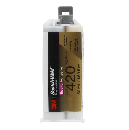3M DP420NS black high temperatureresistant epoxy AB glue steel