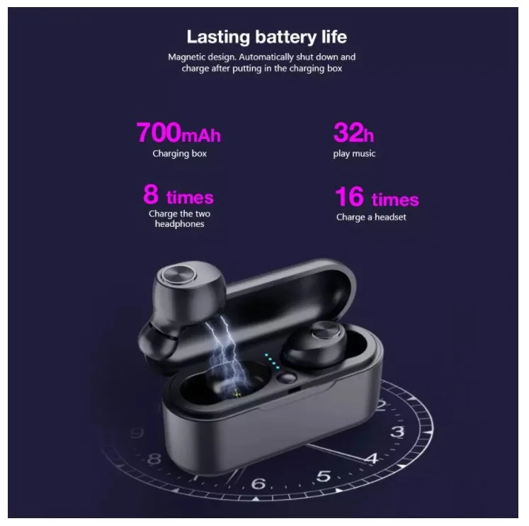TX29 TWS Bluetooth наушники 5 0 в стерео Спортивные Беспроводные наушники шумоподавление игровая гарнитура водонепроницаемые наушники