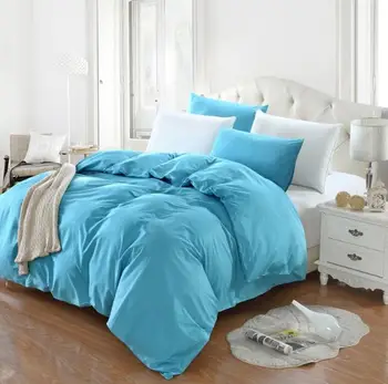 

1pc 100% Cotton Duvet cover Comforter/Quilt/Blanket case 100% Cotton with Zipper Twin Full Queen King double single size