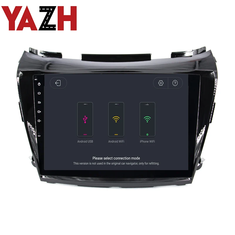 Автомобильный мультимедийный проигрыватель YAZH Android 9 0 для Nissan Murano 2015 2016 2017 2018 2019