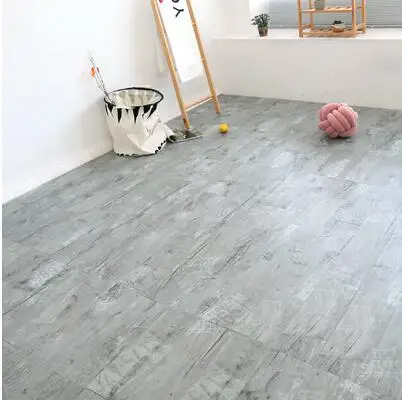 G45Thick 1.8mm Beibehang самоклеющиеся напольные наклейки ПВХ водонепроницаемые толстые износостойкие коммерческие пластиковые кожаные наклейки для напольной плитки - Цвет: G45Thick 1.8mm