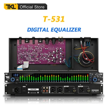 TKL 531 31 pasm graficzny korektor Audio cyfrowy Equalizador de Audio profesjonalny System korektorów dźwięku dla domu i sceny tanie i dobre opinie CN (pochodzenie) T-531 Przetwarzanie sygnału 110V-220V black EU or UK or US