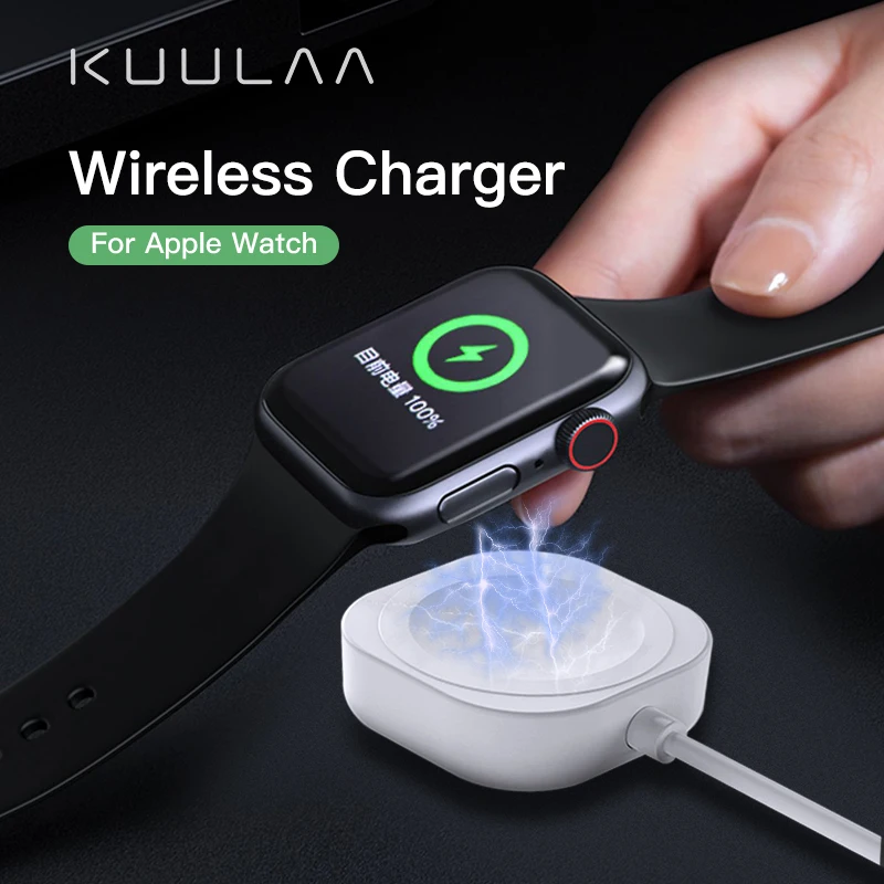 Беспроводное зарядное устройство KUULAA для Apple Watch зарядная док станция Iphone Smart Series 5