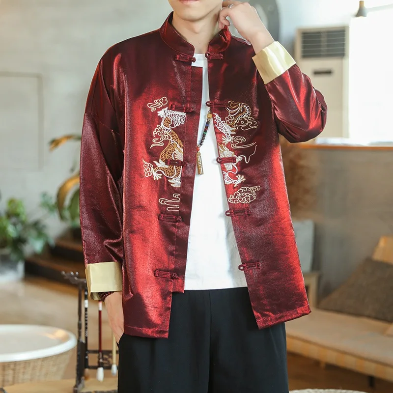 Chinese Embroidered Tang Shirt - Image 2