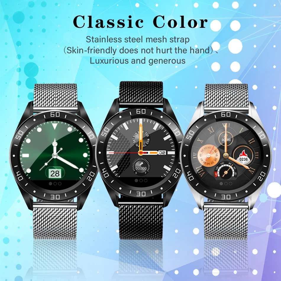 LIGE 2019 Neue edelstahl Schwarz Smart Uhr Männer Herz Rate Blutdruck Fitness tracker Sport Uhr wasserdichte Smartwatch