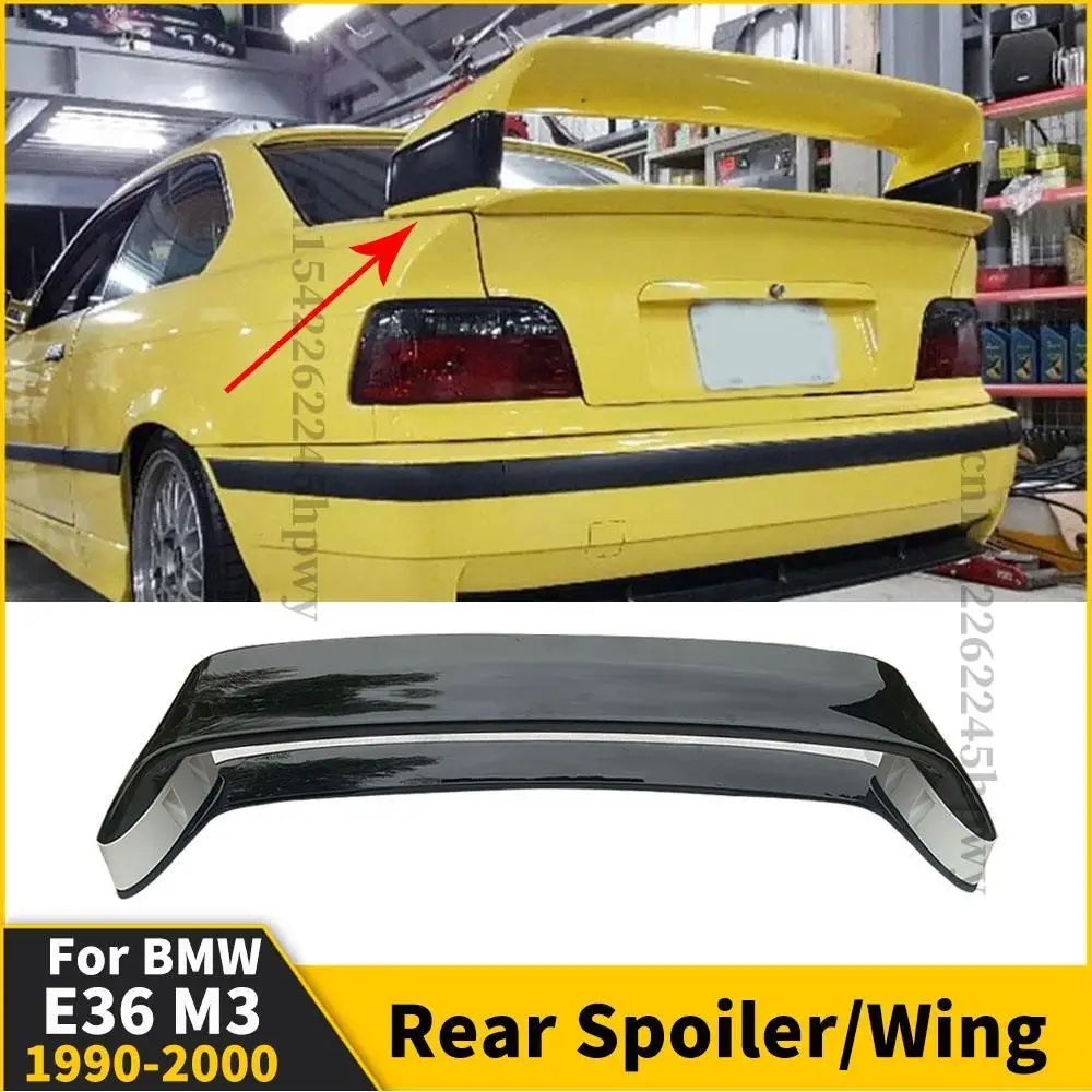 Kit de Deflector de aire para maletero de coche BMW, Kit de accesorios ajuste para automóvil BMW E36 M3 1990-2000, alerón trasero deportivo de carreras - AliExpress Automóviles y motocicletas
