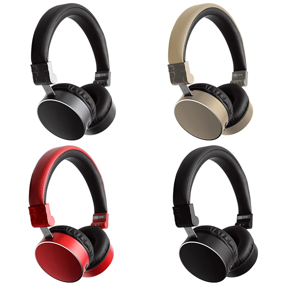 KISSCASE Bluetooth 5,0 Складные портативные беспроводные наушники MP3 регулируемые Игровые наушники с микрофоном Стерео объемные гарнитуры