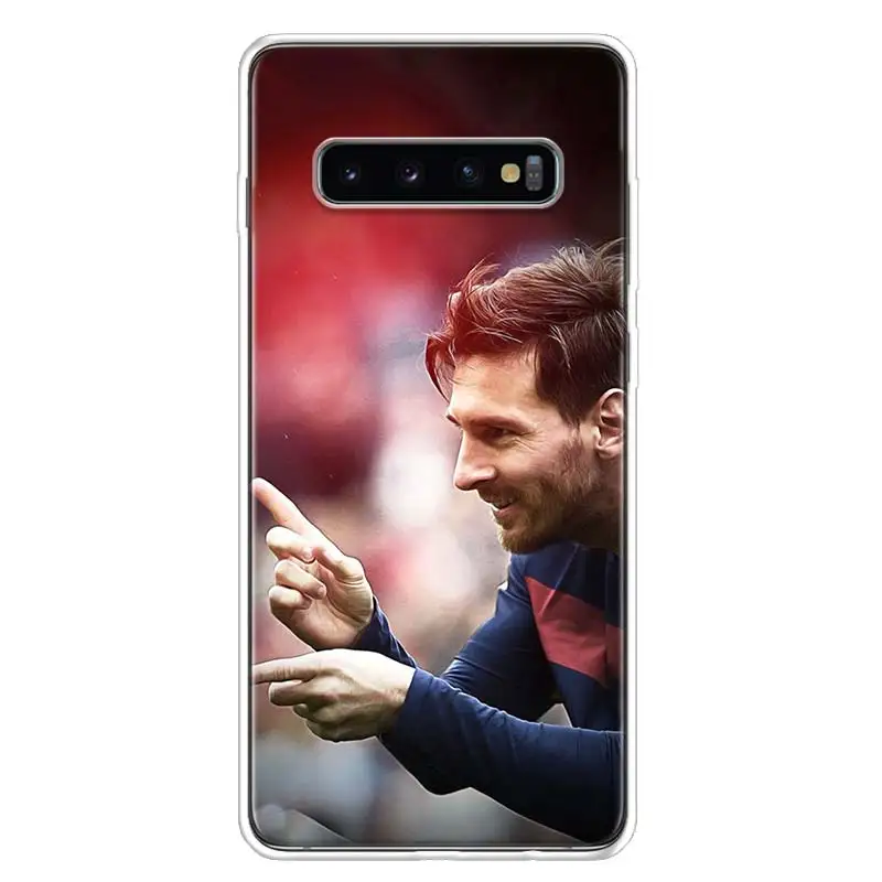 Lionel Messi Cover Phone Case For Samsung Galaxy A10 A20E A30 A40 A50 A70 A50S A80 M30S A6 A7 A8 A9 Plus+ Coque