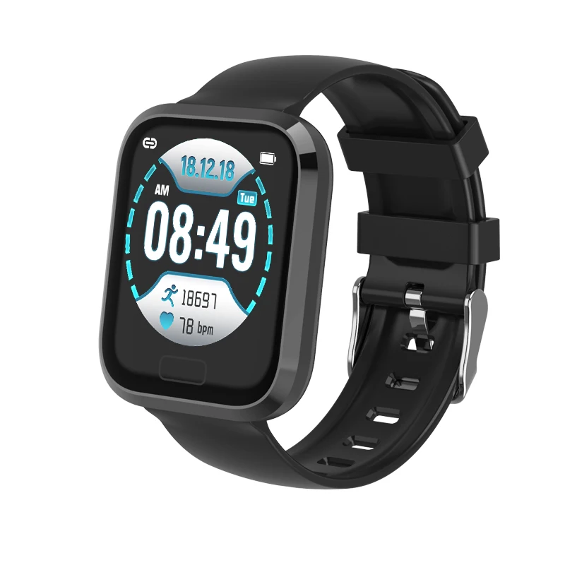

P30 Smart Bracelet 1.3 Color Screen Heart Rate Blood Pressure Health Monitoring Waterproof Call Reminder Sports Smart Watch Men