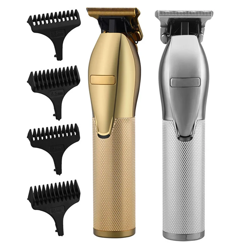 

USB Rechargeable T9 Baldheaded Hair Clipper Electric Hair Trimmer Cordless Beard Shaver 0mm Men's Barber Hair Cutting Machine 51