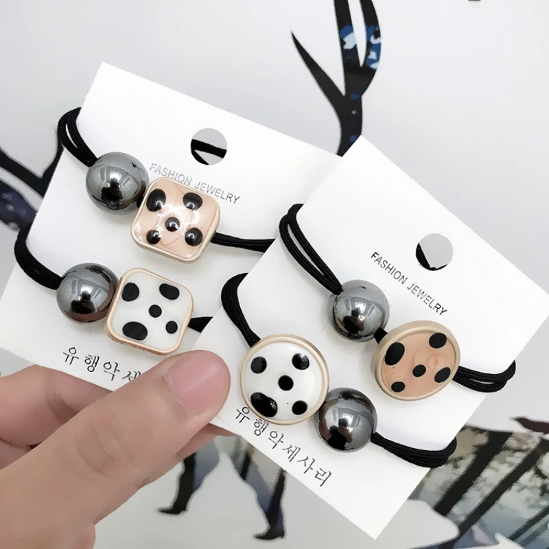 

elastic hair Rubber bands for hair bands for girls elastic hair hair elastic Woman korean hair accessories scrunchies pack