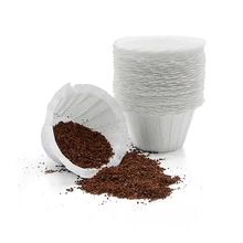 Многоразовые емкость многоразового использования K чашки чашка-фильтр для кофе одноразовая капсула для очистки воды Бумага капсулы окружающую среду, легко чистится