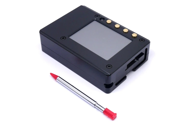 Алюминиевый сплав CNC Чехол комплект+ 2,4 дюймовый сенсорный TFT экран для Raspberry Pi 4B | сенсорный экран | металлический портативный комплект коробки |