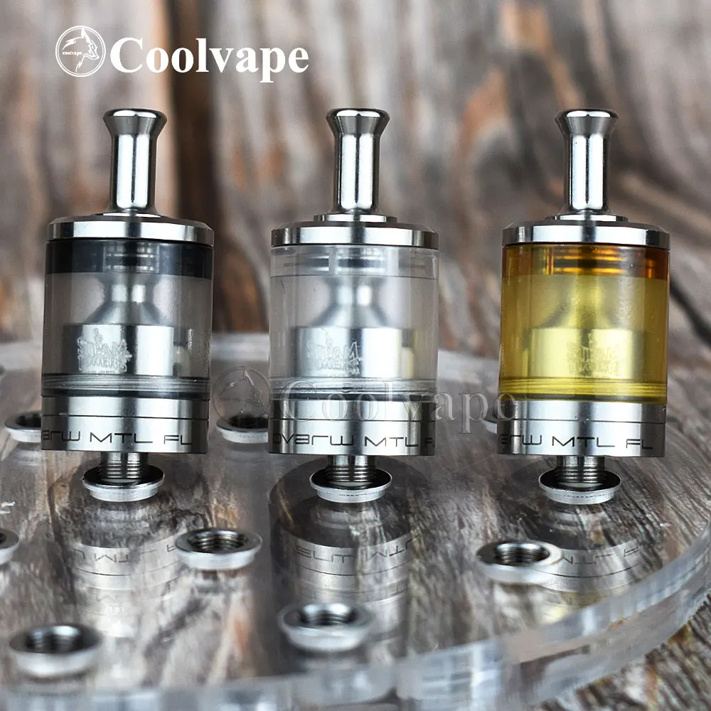 Coolvape SteamTuners Dvarw FL MTL 22 мм rta Top Fill Nano Kit с дрип-типом Taifun gtr вместимостью 2 мл материал