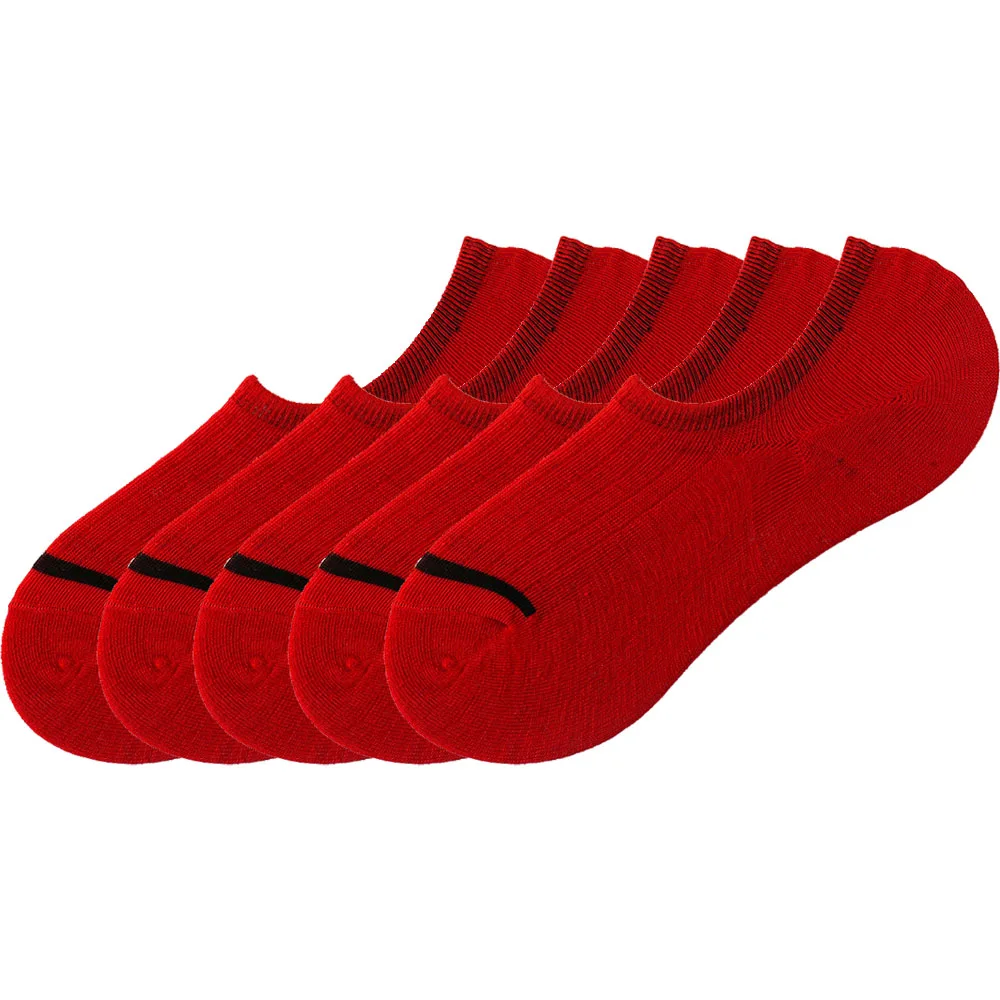 5 pairs Red