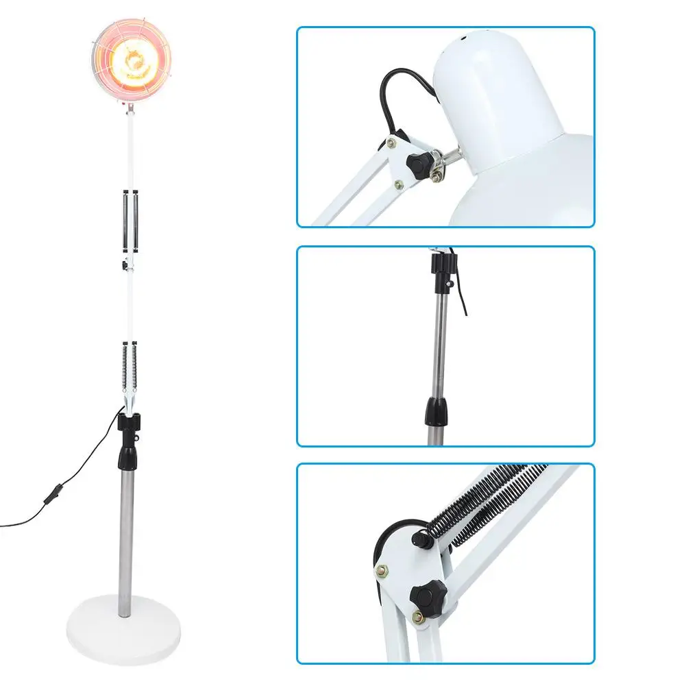 Infrared Heat Physiotherapy Lamp Heating Therapy Light Pain Relief Health Care EU Plug 220v Therapy Lamp